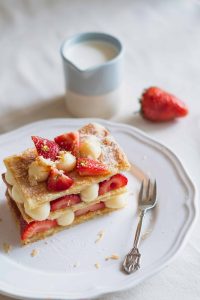 feuilletés à la fraise-123patissez