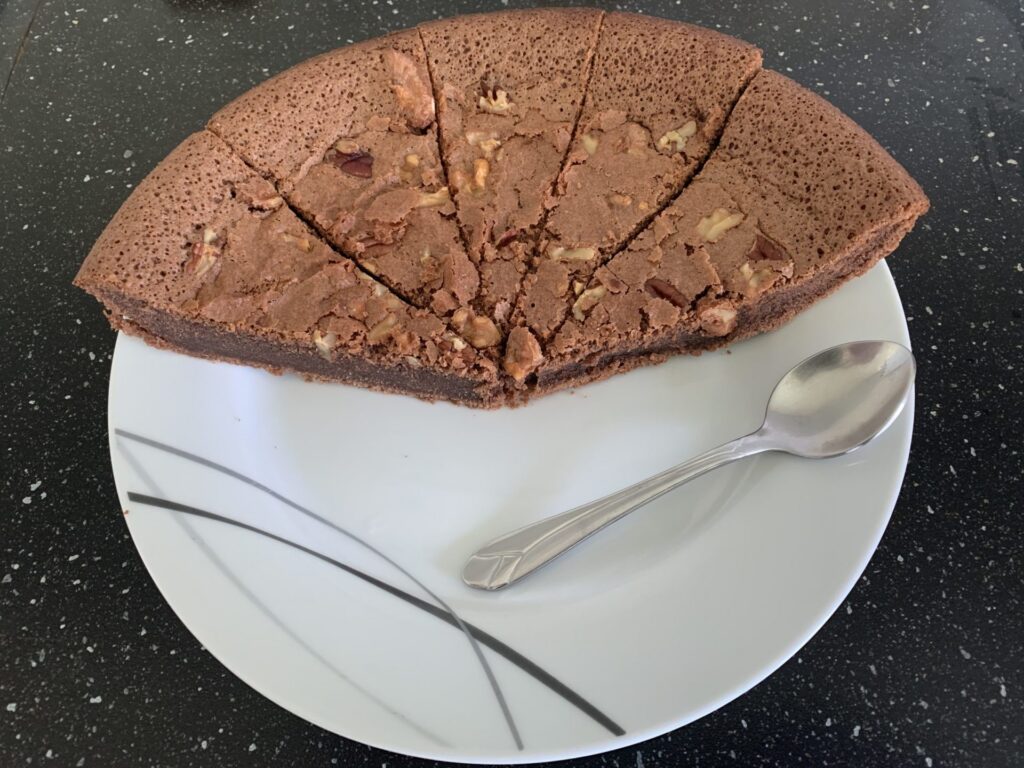 brownies de chocolate